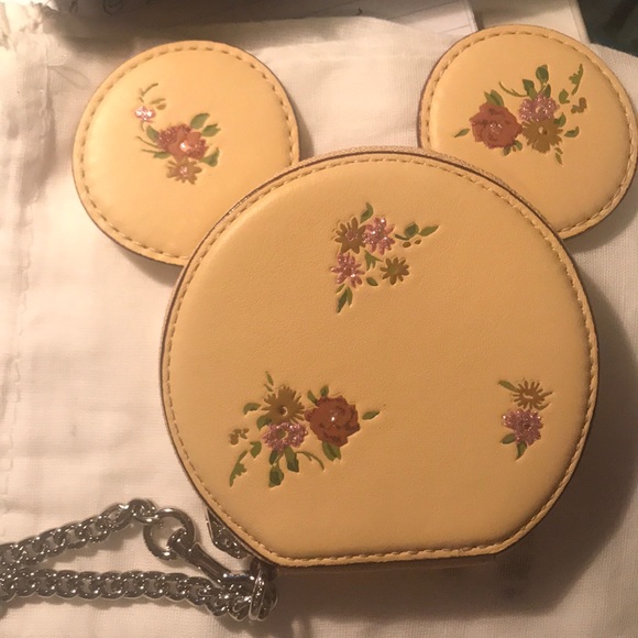 Coach Handbags - Coach Minnie ears coin purse x coach Disney